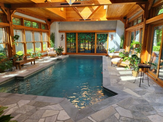 Renovated indoor pool. (Photo: Krisscendo LLC)