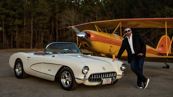 Vehicle courtesy of Daryl’s Auto Detailing Airplane Courtesy of Lone Star Aircraft Services