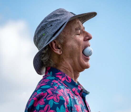 Actor Bill Murray can't help but bring a little fun wherever he goes.