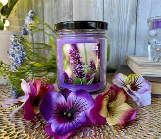 Lavender Candle