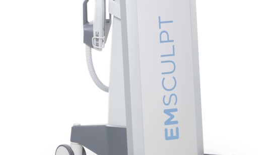 One quick treatment of EmSculpt simulates 20,000 crunches (or squats, depending on placement) Patients see results almost immediately and continued improvement