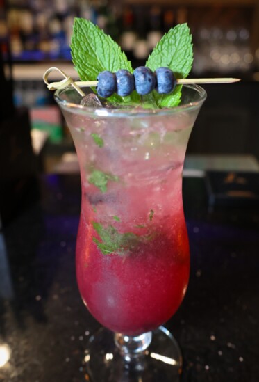 Blueberry Mojito