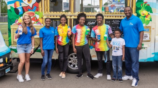 The Kona Ice team is ready to help customers beat the summertime heat with cool, shaved ice treats.