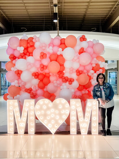 Arrias' passion really got to shine this past Mother's Day