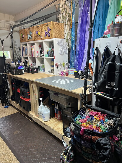 Arrias' studio at Balloon Chica