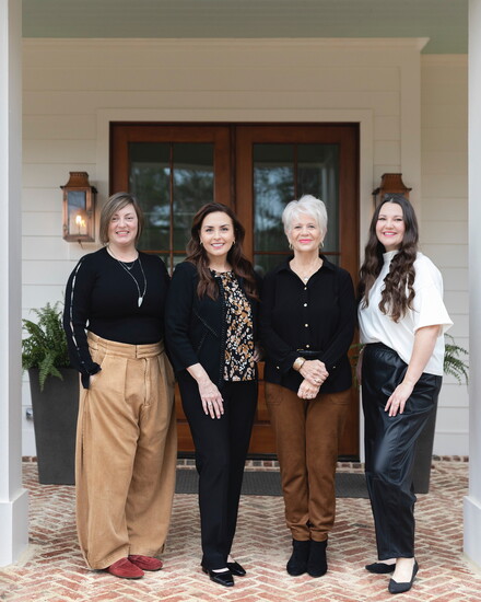 The Palmer Kay team: Elizabeth Thiessen, Angela Palmer, Susan Matheis, and Mindy Taliaferro.