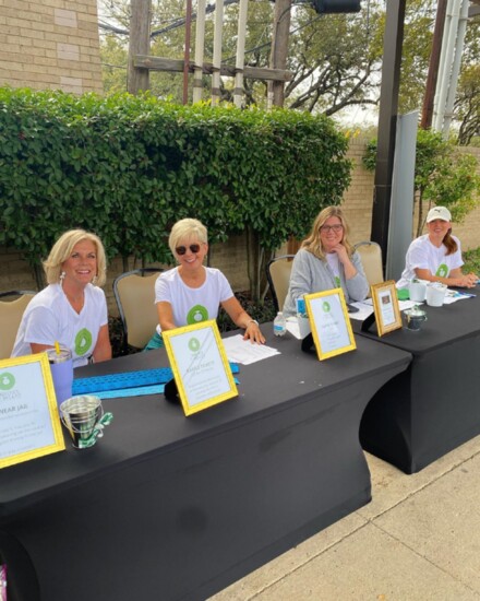 Belle & Sparrows event supporters (from left): Diane Zaia. Tiffany Utech, Stacy Lonze, Sarah Fraiser.