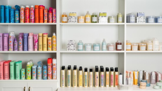 Beaux Mondes Salon and Spa features Amika + Davines styling and haircare products.