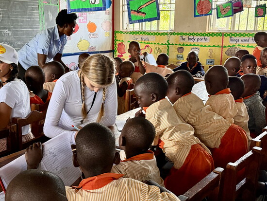 Trip to Africa - Musana; Photo provided by Scarlett Woodward