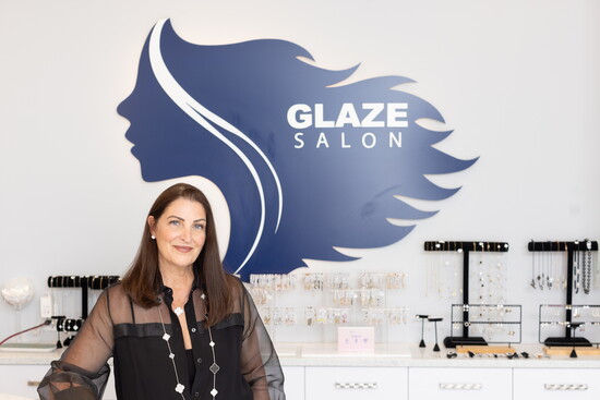 Cindi Galiher, owner, Glaze Salon