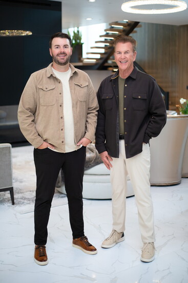 Beckett Graham Luxury Homes co-founders Kyle Moss and Paul Moss.