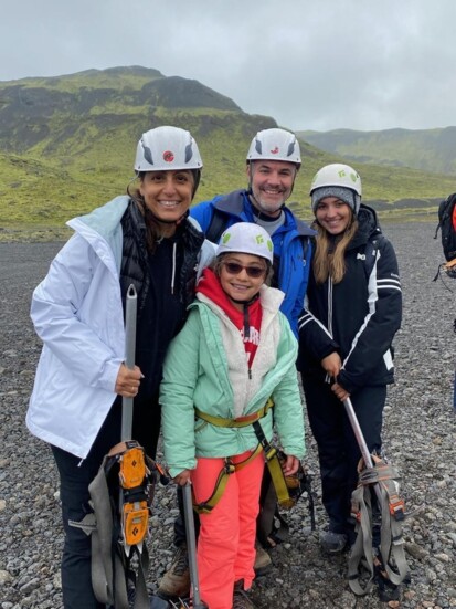 Fitterer family vacations involve a lot of hiking and exploring.