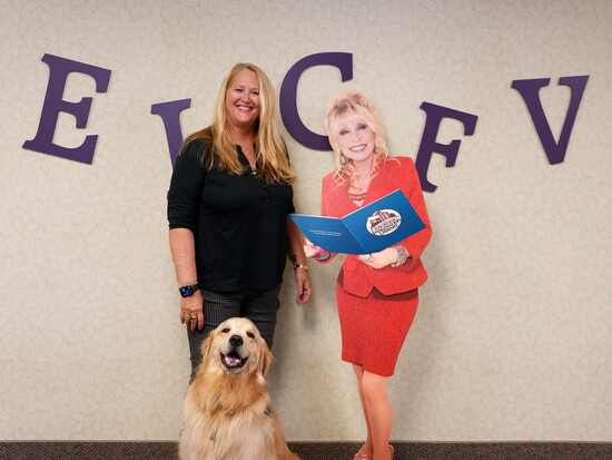 Bringing books, smiles, and a little Dolly sparkle to local families.