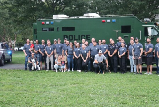 Members of the PD took part in this year's National Night Out