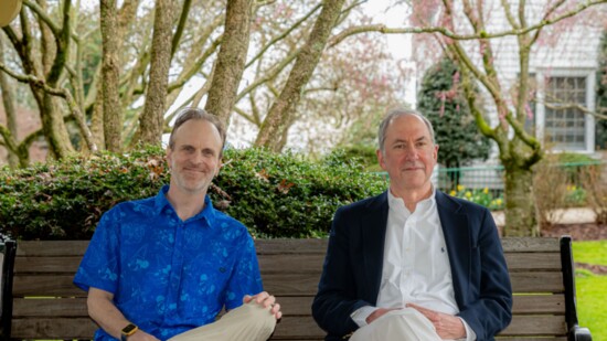 FCS Executive Producer, Eli Newson and Board President, Steve Benko