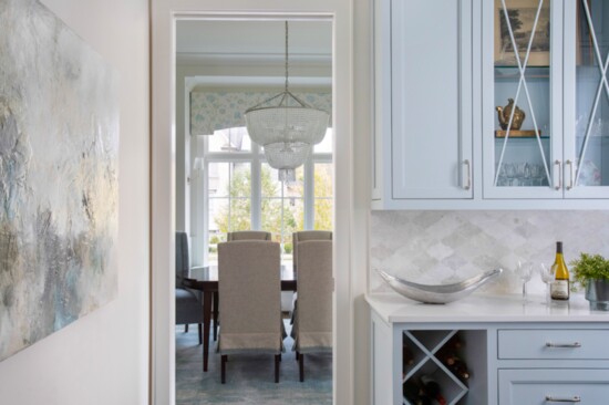 “I love the shot looking into the dining room from the butler's pantry. I find this image to be different, interesting and I like the depth of the image." 