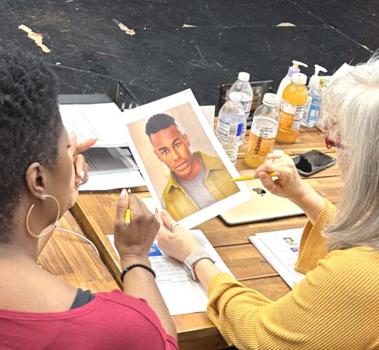 RAGTIME Director Gayle Seay, Artistic Director, STAGES St. Louis Deidre Goodwin and 