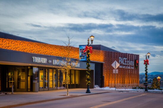 Photo credit: John Ott, The PACE Center, dressed up in its holiday best.