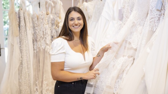 Angela Marchese featuring her dress collection at BelFiore Bridal Boutique