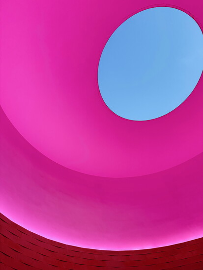 Skyspace at sunset