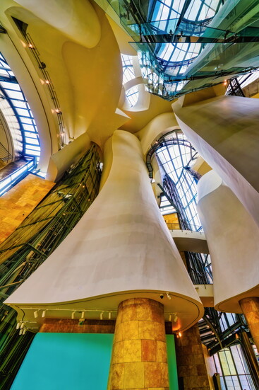 Inside Guggenheim Bilbao