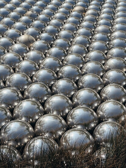 Narcissus Garden by Yayoi Kusama at Crystal Bridges