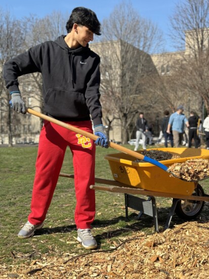 BC students participated in the Edmund Rice Day of Service in the Bronx, NY with other Edmund Rice schools