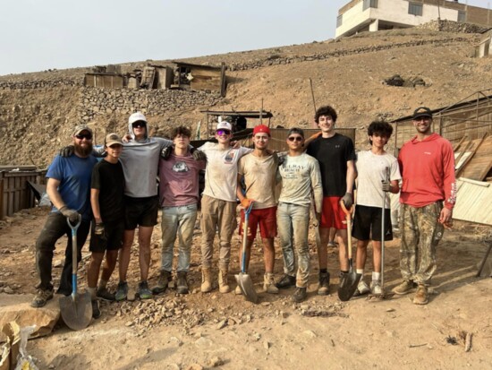 BC students and faculty rebuilt homes in a service trip to Lima, Peru