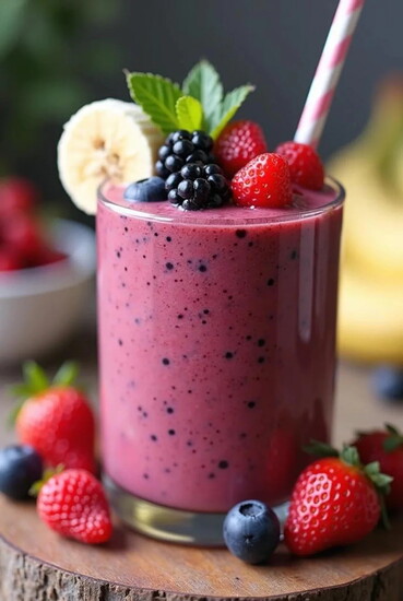 Banana Berry Smoothie