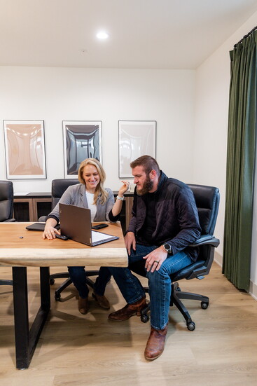 Niki and Eric Hensley co-own Canaan Builders based from Murfreesboro. Photo by Angela Lynn Dugger. 