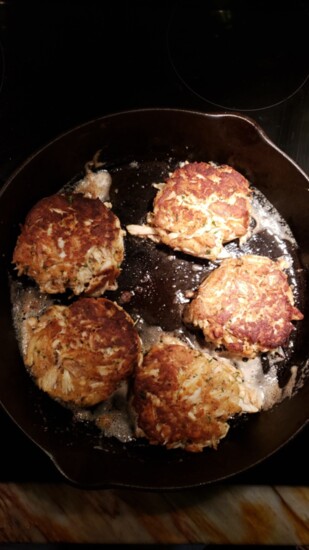 Bahli's scrumptious crab cakes