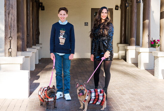 Amapola Judd-Shimp and son