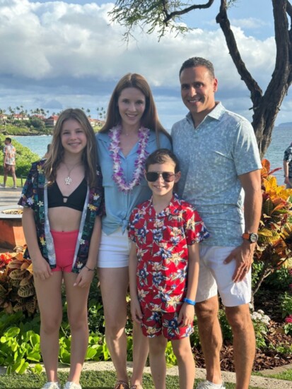 Kory, Lindsey and family on vacation.