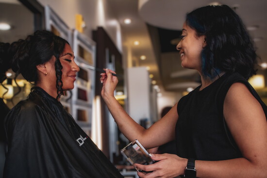 High-touch care in action: Beyond Fringe offers more than styling—it’s a place where artistry and hospitality meet.