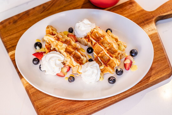 Belgian Pearl Waffles
