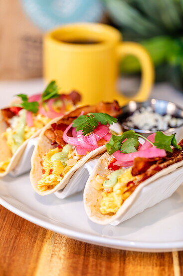 Bacon Breakfast Tacos
