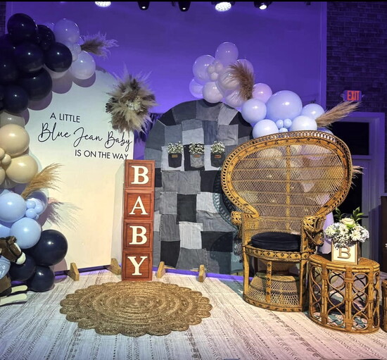 A stunning Mirabella’s baby shower.