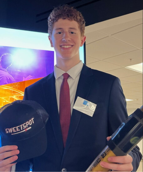 Andrew Smolowyk, a 2025 Fairport High School graduate now attending the Golisano Institute for Business & 