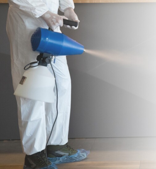 Servpro odor removal process identifies the source and removes it with hydroxyl machines. 