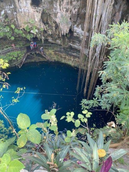 San Lorenzo Oxman Cenote, Valladolid Mexico