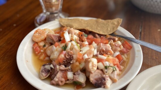 Ceviche, El Galeon Cancun https://www.facebook.com/elgaleondelcaribe