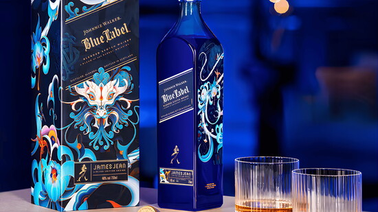 Johnnie Walker Blue Ice Chalet Blended Scotch