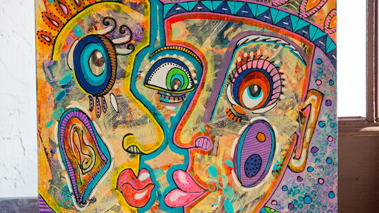 Grace says artists see the world differently, when you add pieces like this to your home you begin to see art differently.