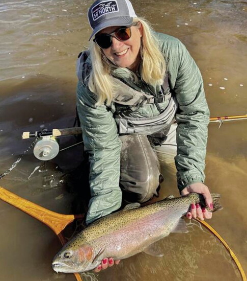 Lindsay Agness, licensed fly fishing guide since 2011