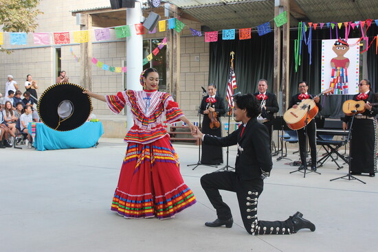 Westerly's Latinx Heritage Month assembly featured live mariachi and folklórico dancers, setting the tone for a year of cultural celebration.