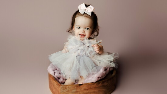 Frankie at her first birthday. PHOTO BY WILD FABLE PHOTOGRAPHY