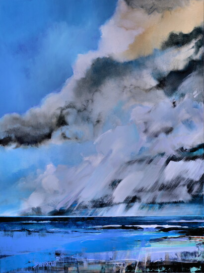 "Burrasca" by Stephen Harkola (oil on canvas)