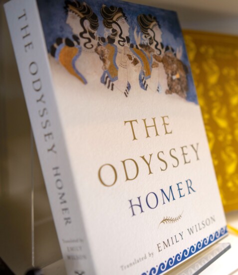 Classics, like Homer's "The Odyssey" are featured at the store. 