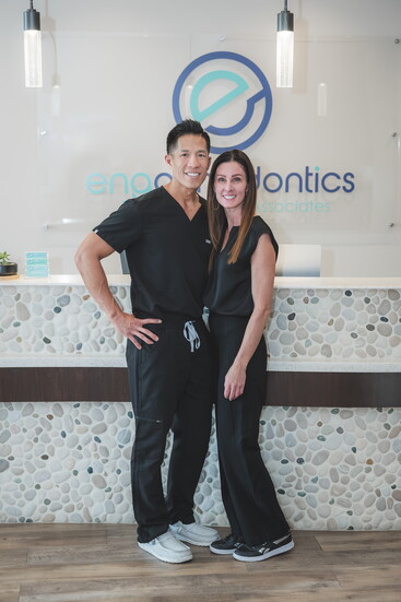 Dr. Albert Eng and his wife, Rachel.