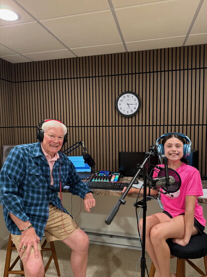 Don Alhart  and his grandaughter Emerson 